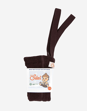 Strømpebukse Teddy u/ føtter m/ seler - Warmy Footless Tights