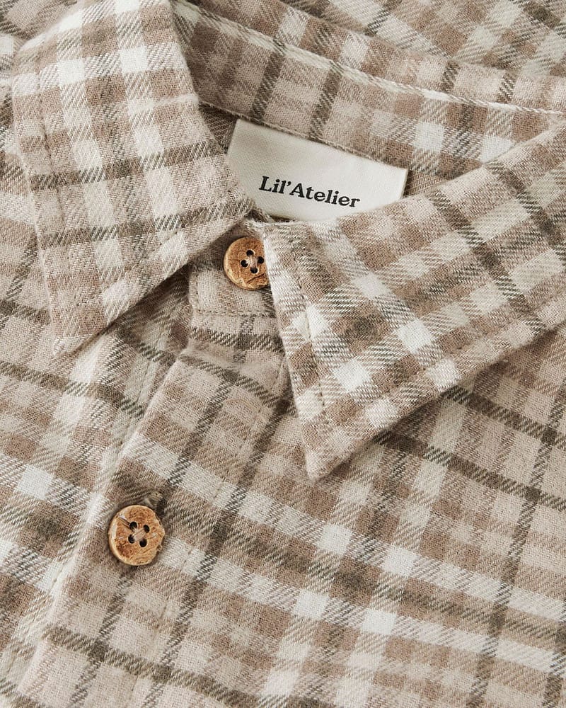 Skjorte Barn – Flanell, Øko Bomull | Rebel LS Shirt Lil