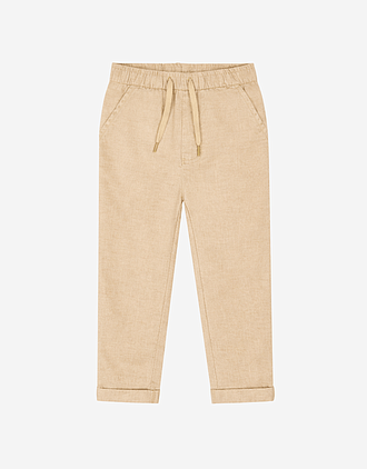 Bukse Barn - 73% Bomull, 27% Linen | HCThure Linen