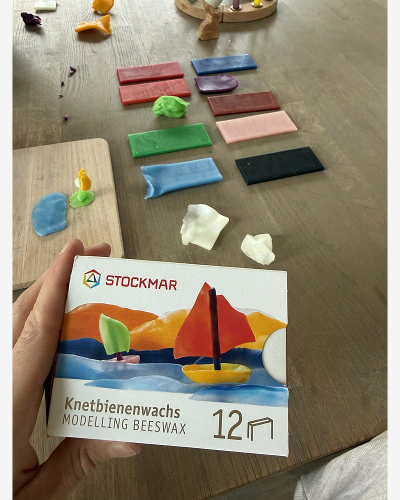 Modellbivoks - 12 stk - Laget med Naturlig Bivoks