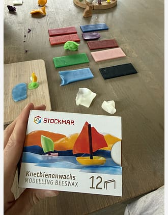 Modellbivoks - 12 stk - Laget med Naturlig Bivoks