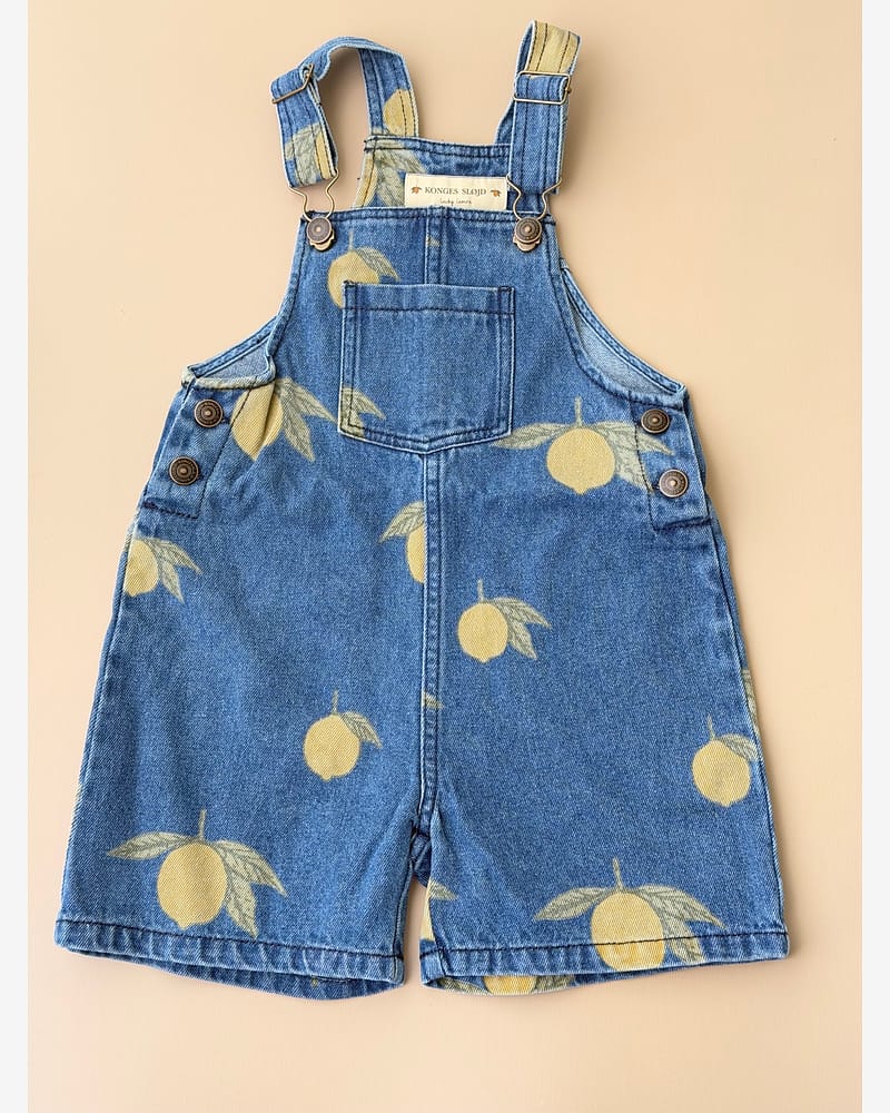 Seleshorts Barn – Denim, 100% Øko Bomull | Magot Overalls GOTS