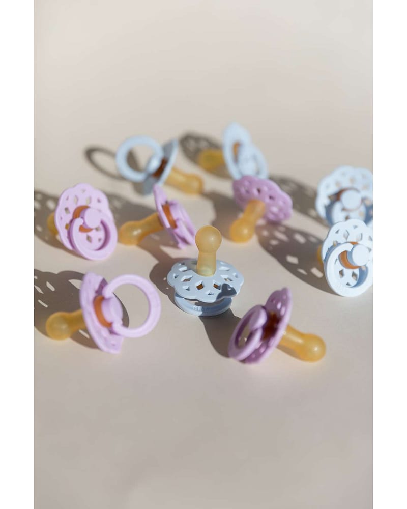 BIBS Smokk Colour Round – Rund, Naturgummi