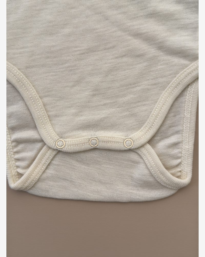 Ullbody m/ Konvolutt Hals - 100% Merino | Erba Wool LS Body