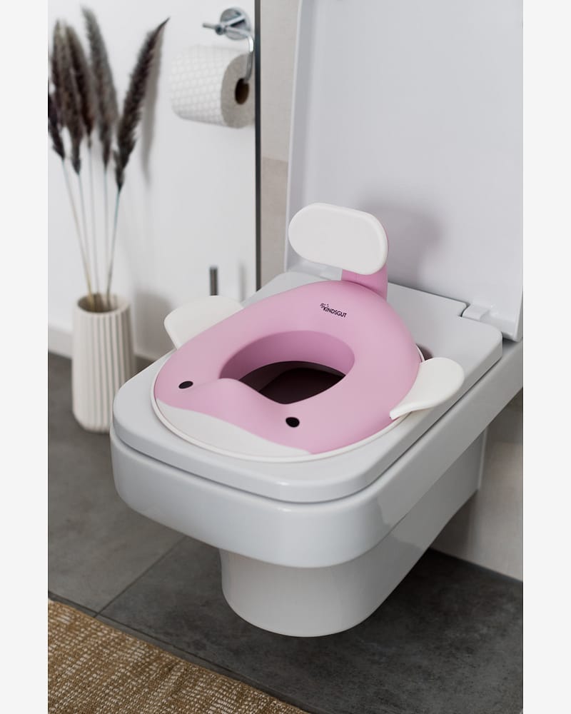 Toalettsete m/ Rygg- og Armstøtte - Komfortabel og Sklisikker