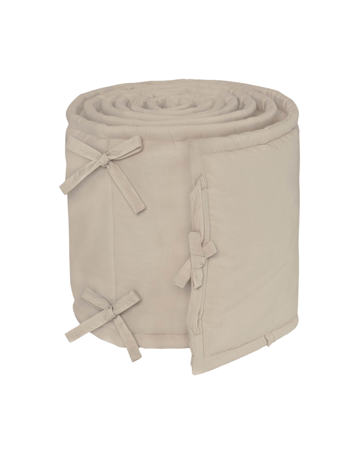 Sengekant Sprinkelseng 30×367 cm – 100% Øk. Bomull | Bed Bumper, Clay