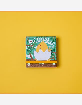 Brettspill Barn 4år+, Pocket size - Lagspill "Bygg trær og hjelp små kyllinger ut i verden" | Piu Piu Tiny Game