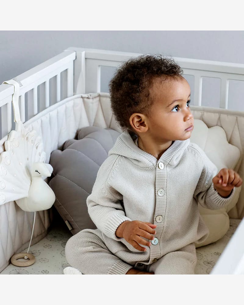 Sengekant Sprinkelseng 60×120 - Økologisk | Cot Bumper