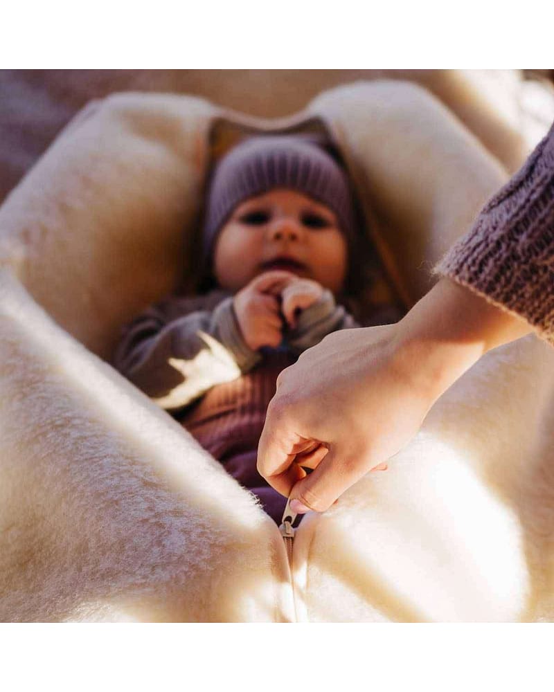 Nattpose Baby 0-9 mnd - 100% Merinoull
