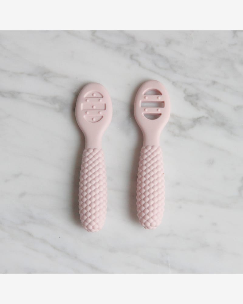 Babyskje 2pk - Silikon | Bubble Pre-Spoon