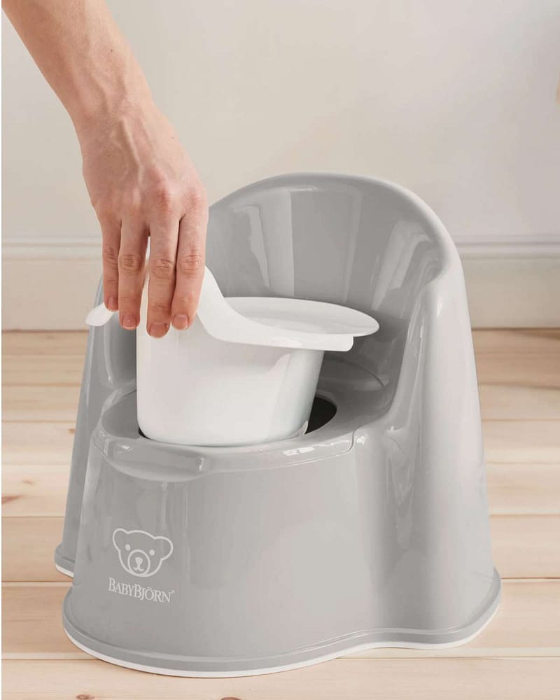 Pottestol Potty Chair - Potte m/ høy ryggstøtte og armlener