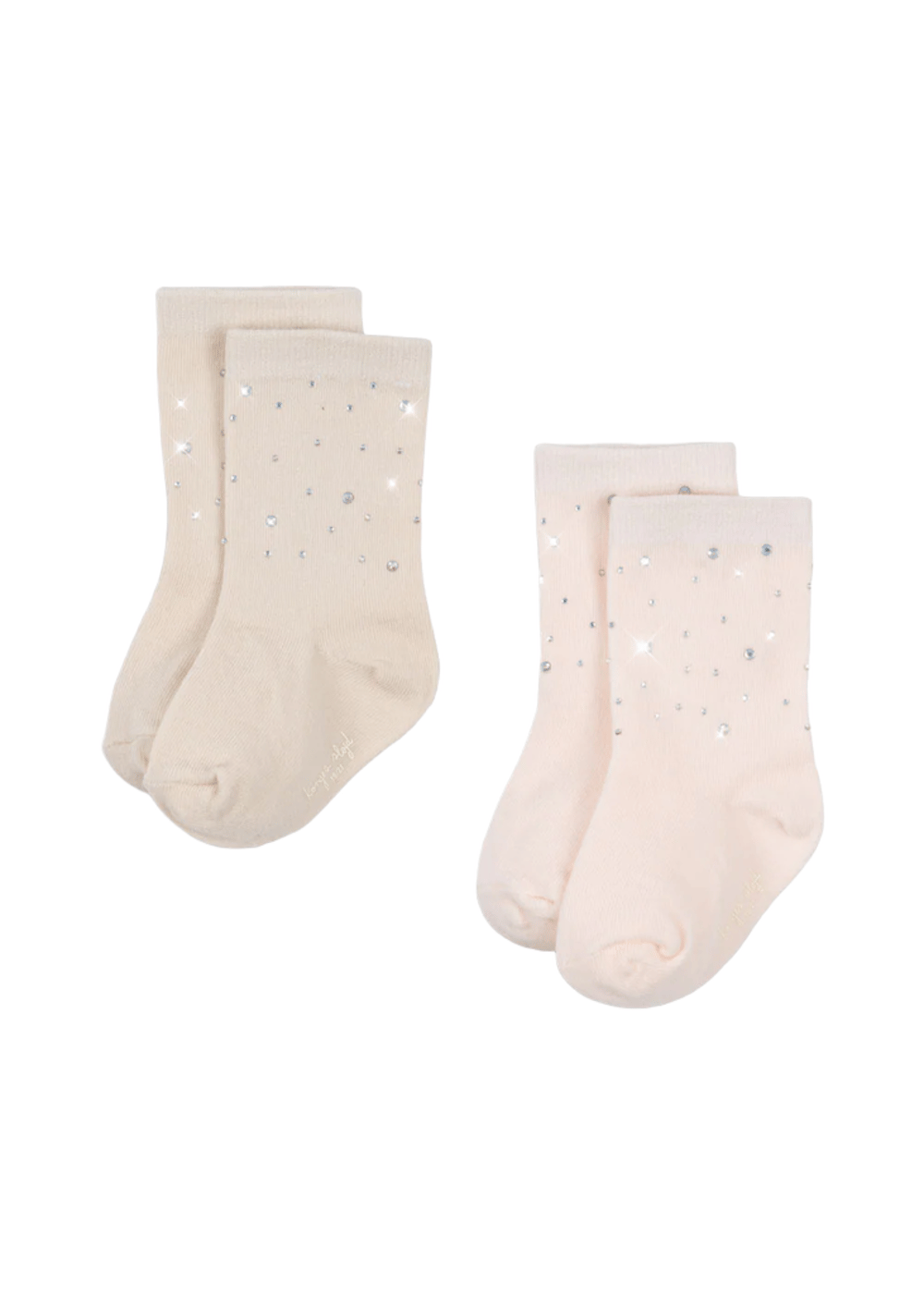 Sokker 2pk m/ Paljetter – Bomull Mix, Sequin Socks