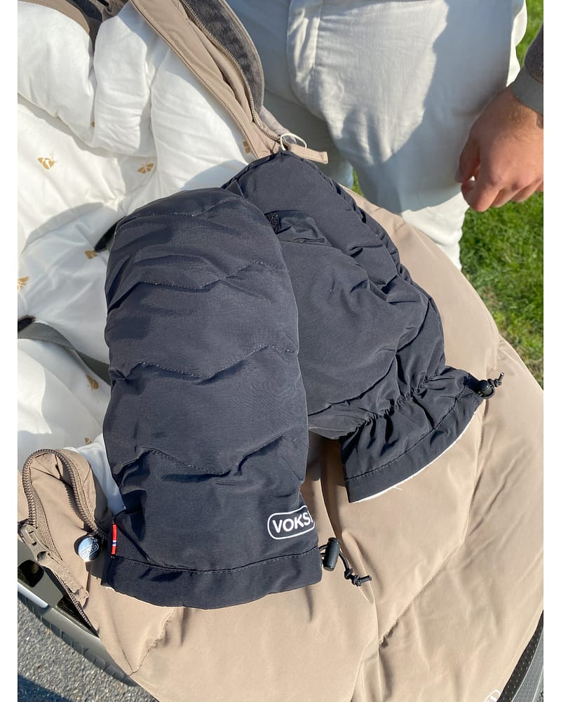 Håndmuffer til Barnevogn - Vanntette Dunvotter | Stroller Mittens