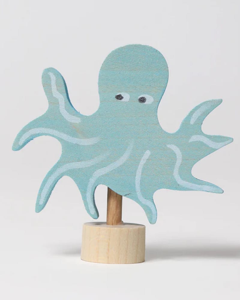 Blekksprut til Bursdagsring | Figur Grimms Lysestake