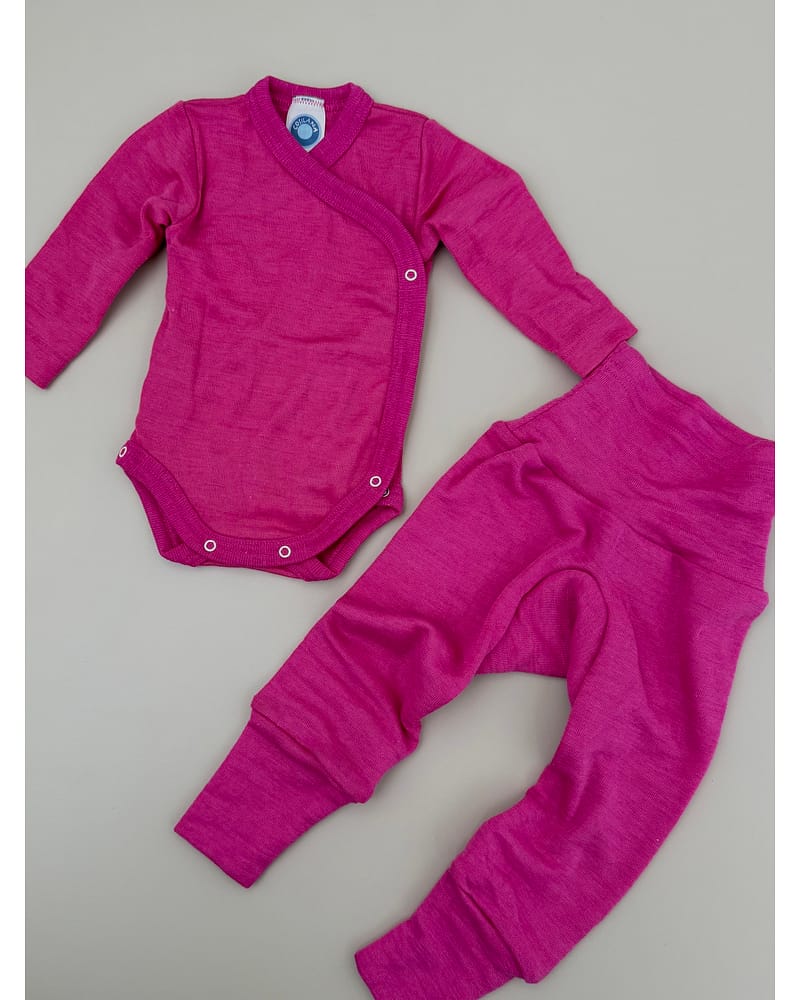 Ullbukse m/ dobbelt liv – 70% Merino, 30% Silke – Ubehandlet Ull