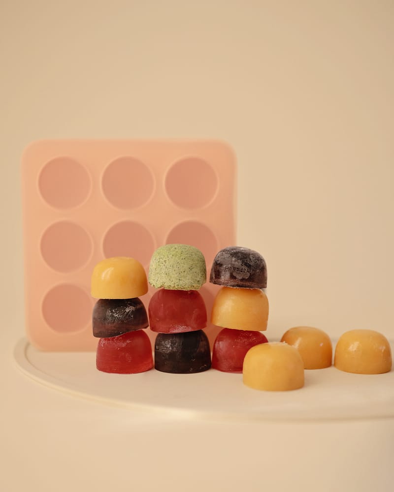 Fryseform Babymat M/ Lokk - 9 x 45ml | Baby Food Feeder Freezer Tray