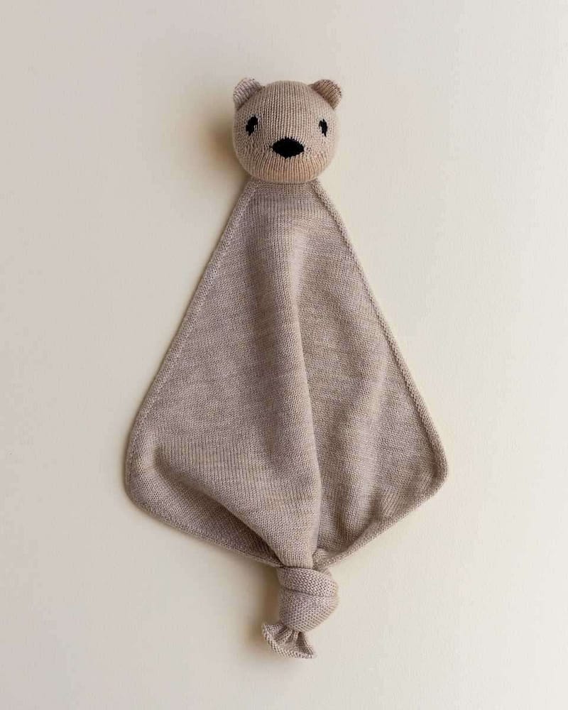 Kosebamse Koseklut - 100% Merino, Ubehandlet Ull | Teddy Tokki