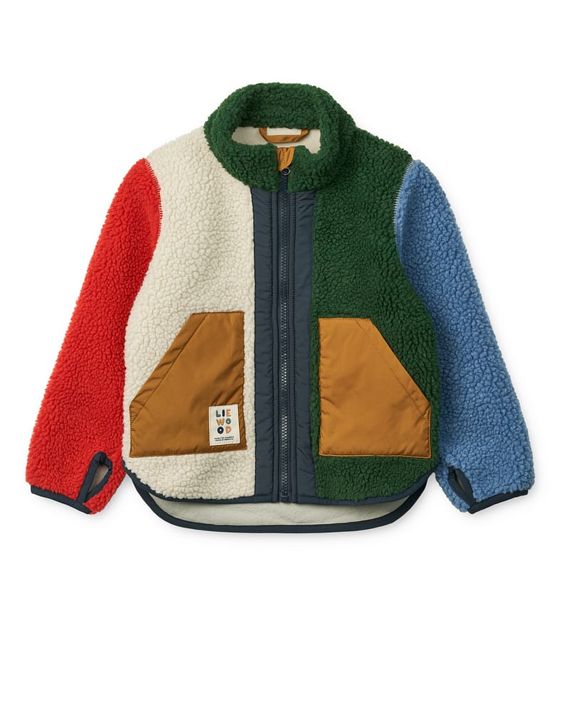 Fleecejakke Barn - 100% Resirkulert | Noam Pile Jacket