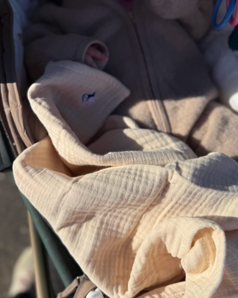 Lunni - Gulpekluter 3pk - Økologisk Musselin - 60x60cm