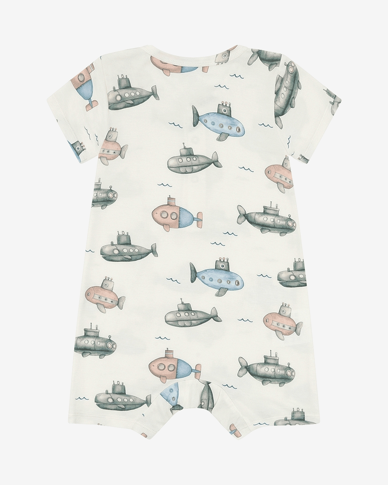 Romper Baby - 95% Bambusviskose, 5% Elastane | HCMilu Submarine