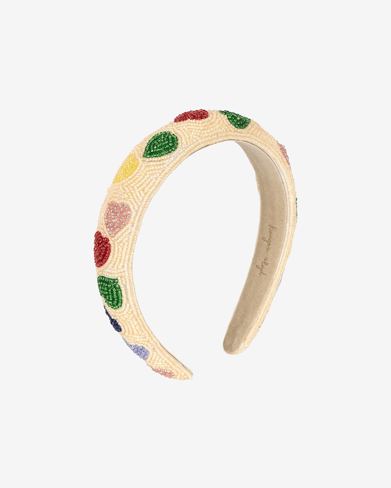 Hårbøyle med fargerik glassperler | Coeur Beaded Hair Brace