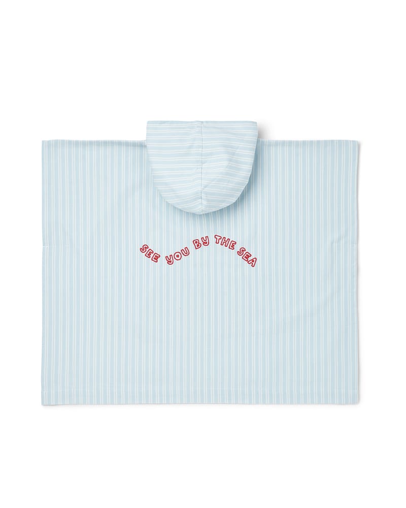 Badeponcho med Hette - Øko Bomull | Kaiden Poncho