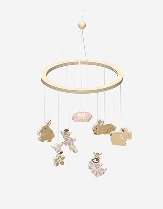 Uro - 100% Tre, FSC | Wooden Baby Mobile