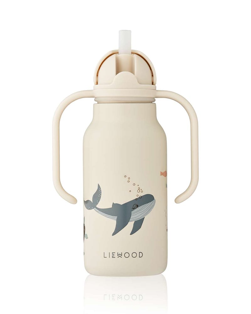 Termoflaske Baby - Drikkeflaske m/ Håndtak - 250ml | Kimmie