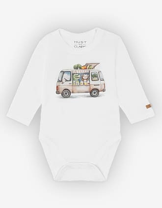 Body Langermet Baby - Øko Bomull, Elastan | HCBilly Vegie Truck 31252