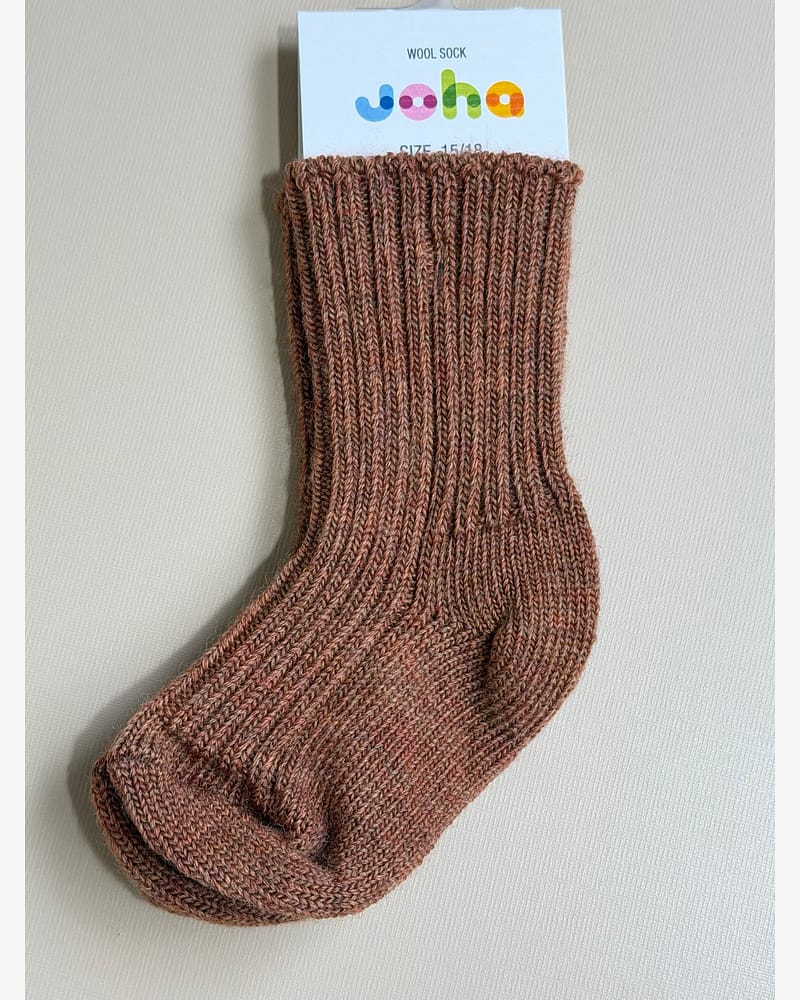 Ullsokker - Rib - Elastisk - Basic