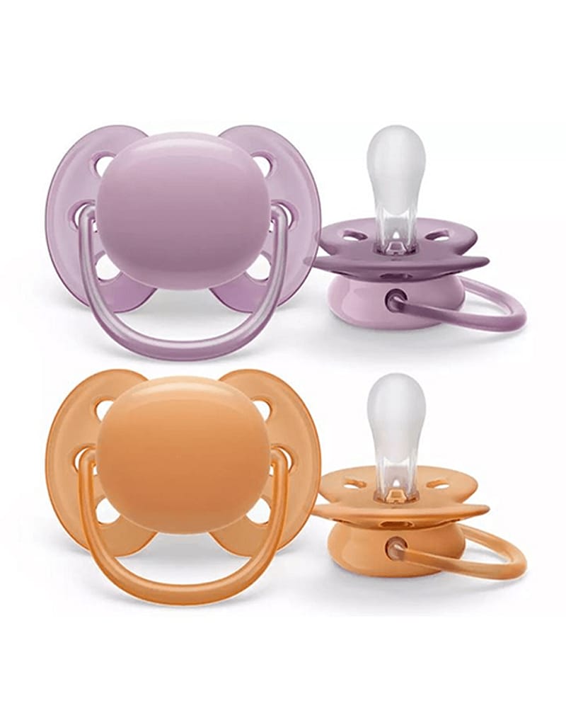 Smokk Ultra Soft 2pk - Dråpeform, Silikon | 6-18m