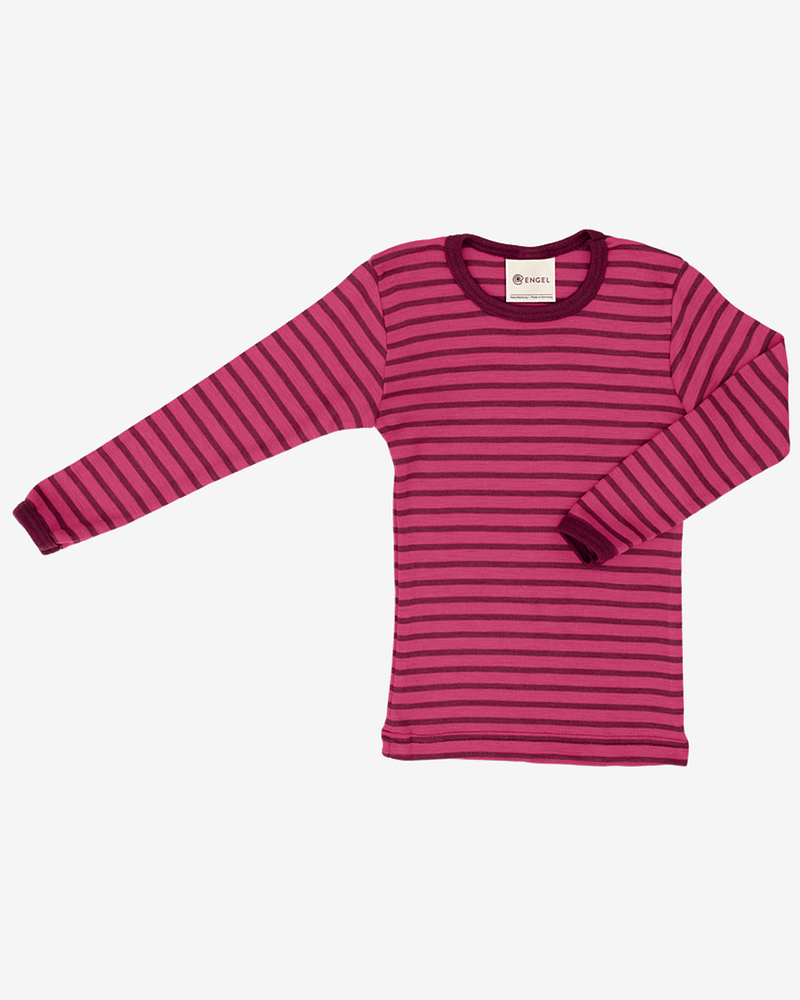 Ulltrøye Langarmet - 70% Merino 30% Silke - Ubehandlet Ull