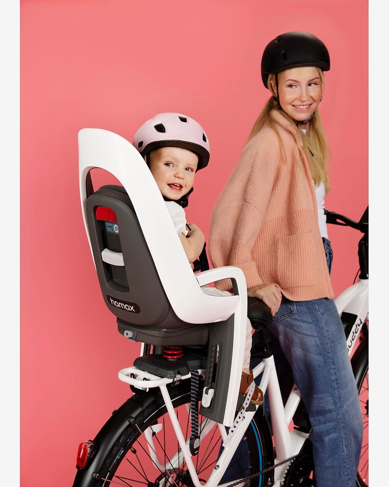 Caress Sykkelsete - Montert på Bagasjebrett | Hamax Caress Child Bike Seat, Rack Mounted