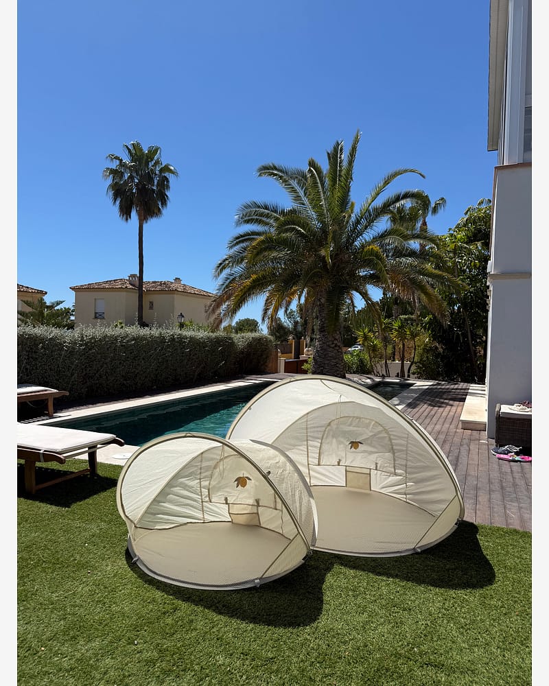 UV-Telt Baby, Lite - Strandtelt Pop-up UV50+ | 80x90 cm