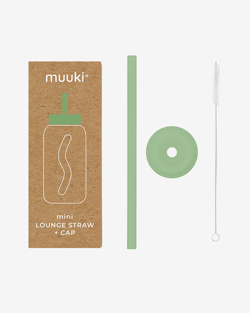Flaskelokk m/ sugerør til Muuki Mini - Lounge Straw Cap