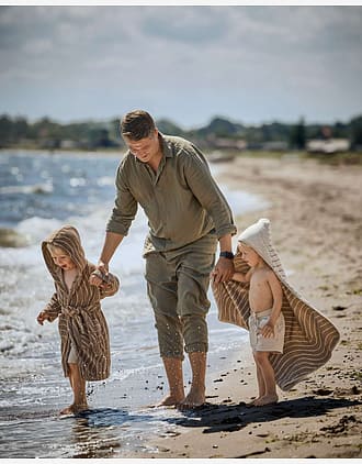 Babyhåndkle med Hette - Øk.Bomull Frotte | Hoodie