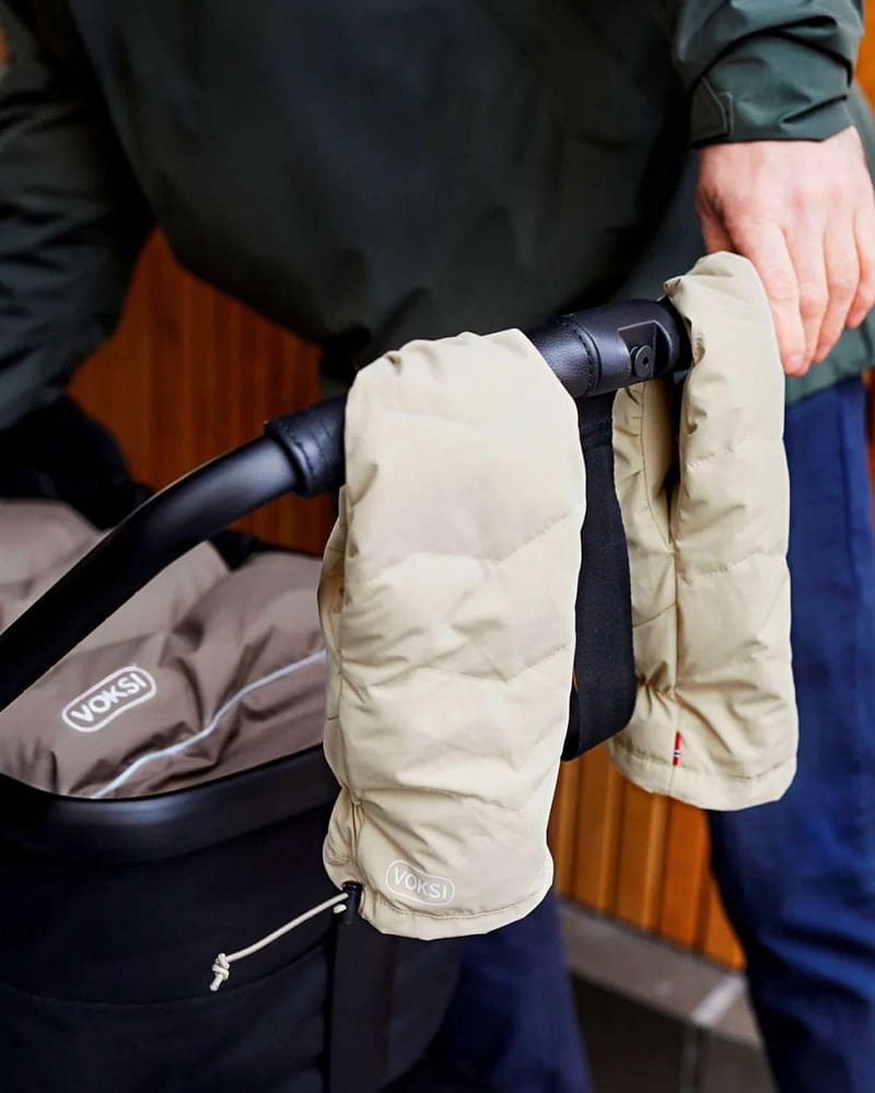 Håndmuffer til Barnevogn - Vanntette Dunvotter | Stroller Mittens