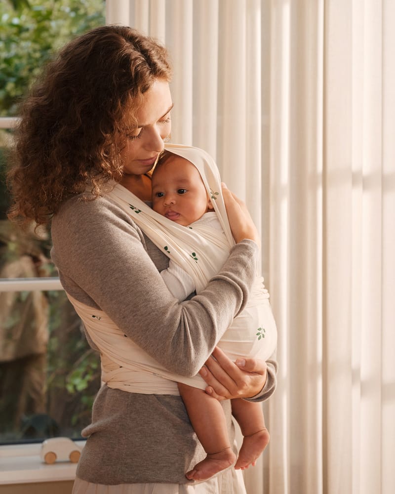 Bæresjal Nyfødt - Økologisk | Baby Wrap