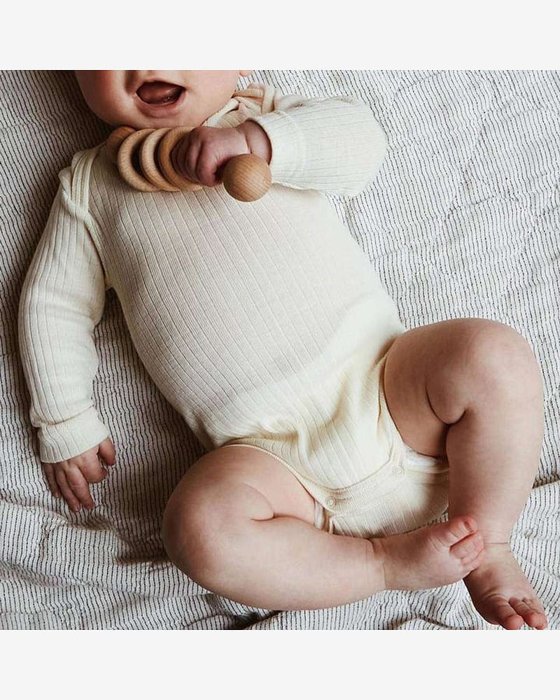 Body Rib - Økologisk Ull/Silke/Bomull