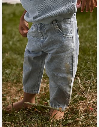 Denim Bukse Baby - Øko Bomull | NBMFUNDA LOOSE JEANS