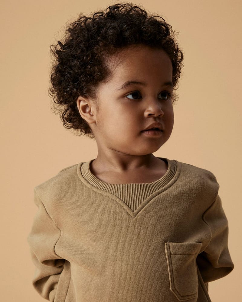 Genser Barn - Øko Jersey | London Rim LS Loose Sweat