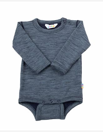 Blå Melange - Stripes