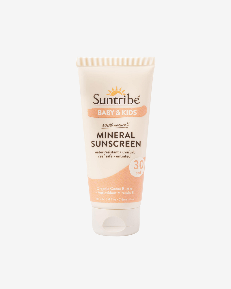 Solkrem Baby & Barn SPF30 - Mineral,100% Naturlig - Miljøvennlig | 100ml