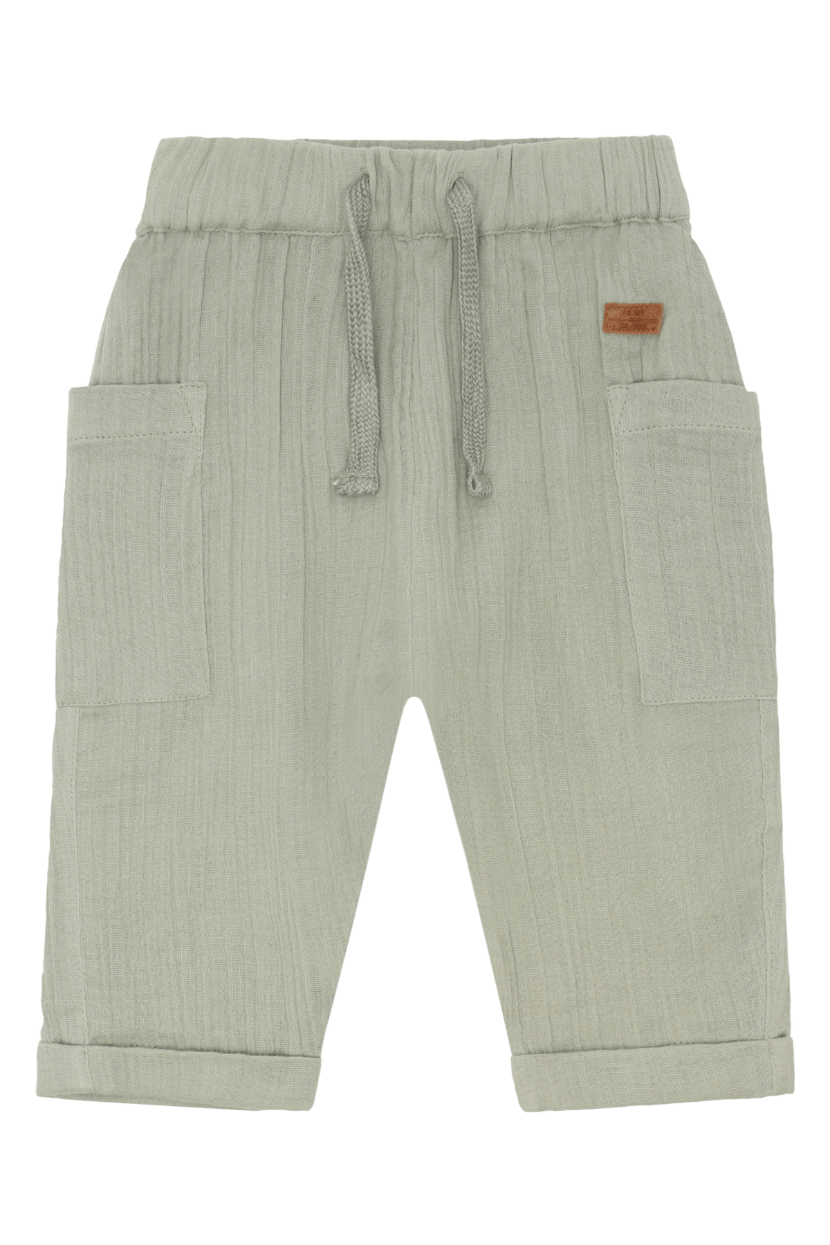 Bukse Baby – Musselin Bomull | HCTue Muslin, Olive - Iceberg