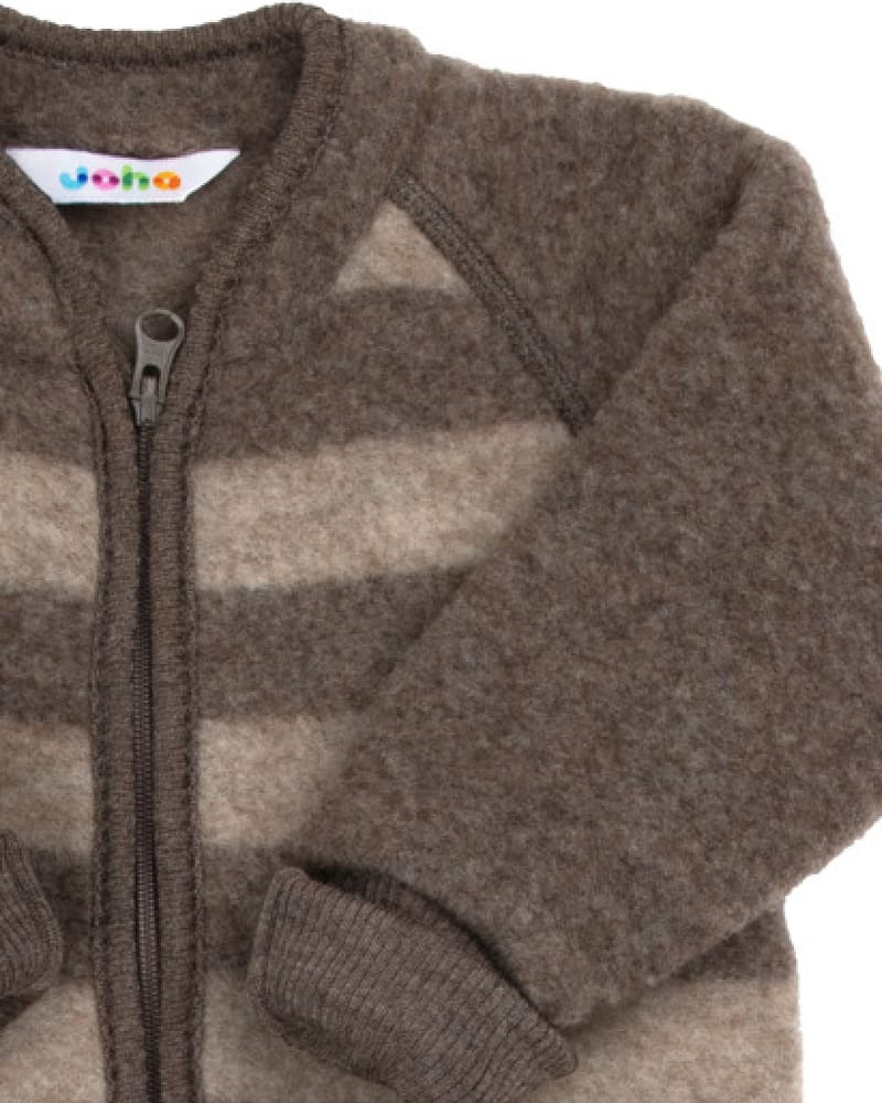 Ulldress i Ullfleece M/ Glidelås - 100% Merino | Heavy Basic