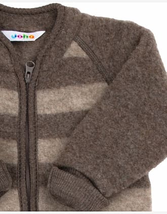 Ulldress i Ullfleece M/ Glidelås - 100% Merino | Heavy Basic
