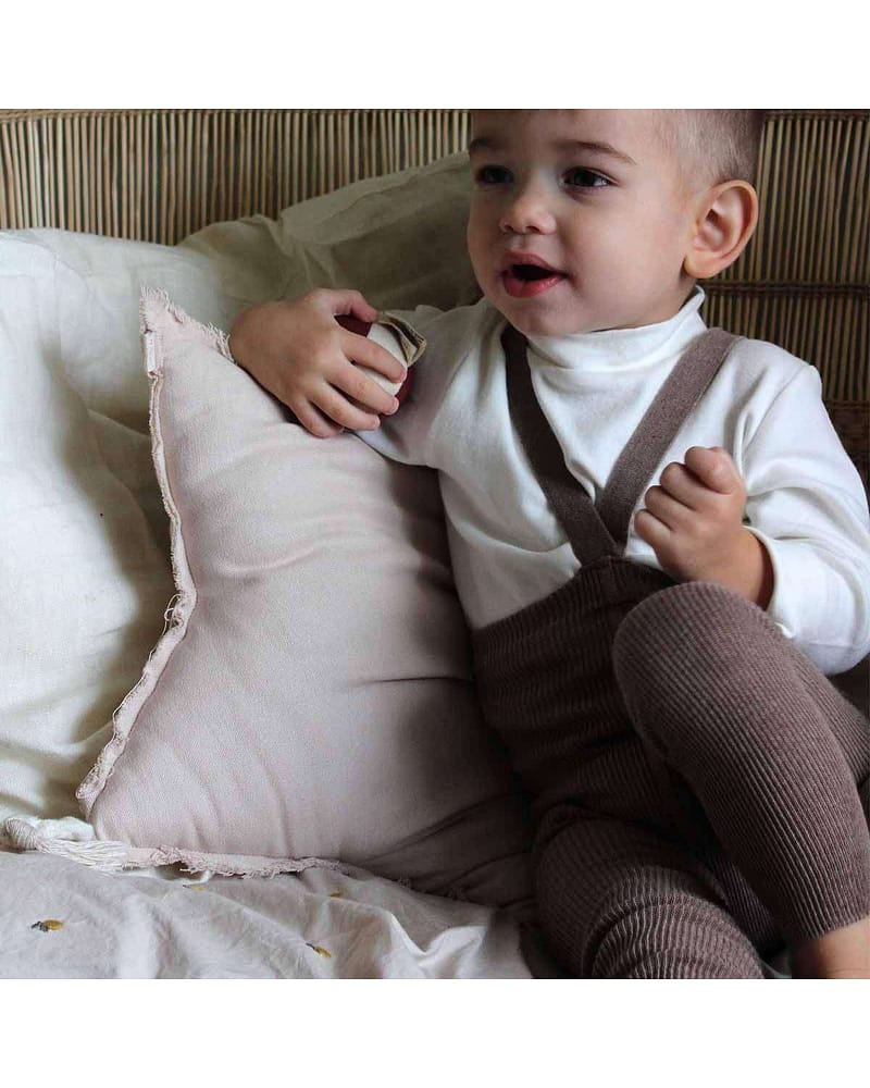 Strømpebukse Rib u/ føtter, m/ seler - Footless Tights