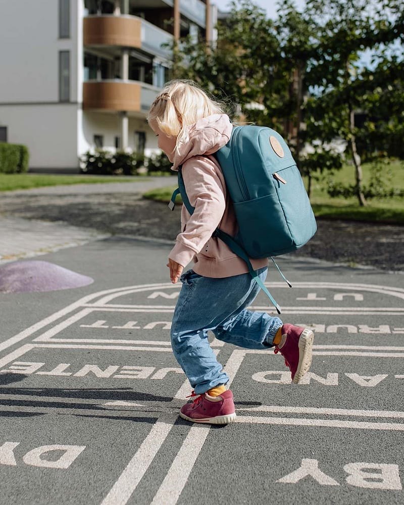 Barnehagesekk m/ Regntrekk og Refleks - 10 liter | Mini Urban