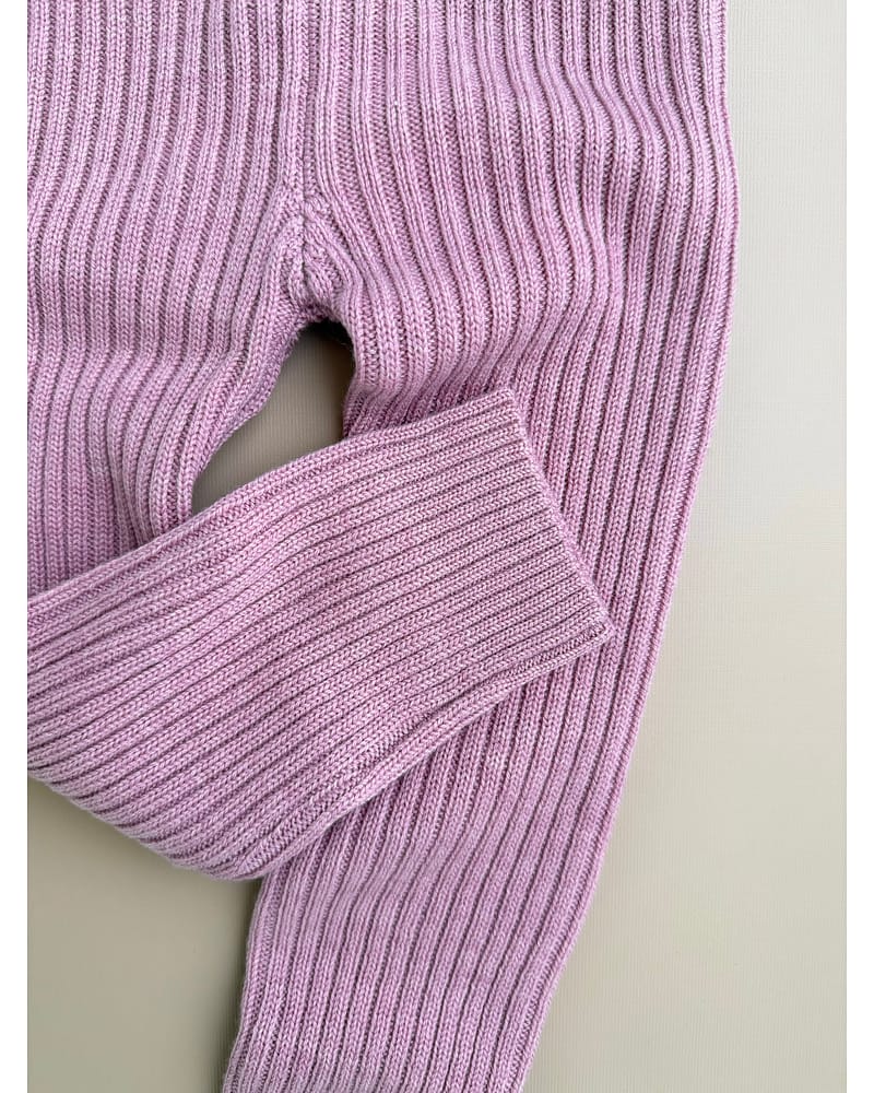 Ullbukse - Tykk ullongs - 100% Merino - Bukse Classic Ribb