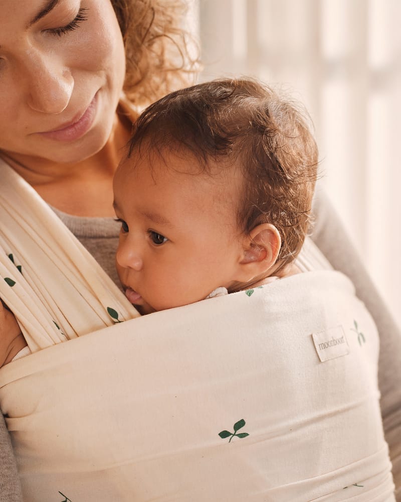 Bæresjal Nyfødt - Økologisk | Baby Wrap